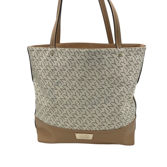 Jones New York Handbags - Jones New York Signature JNY BLUSH Structured TOTE Handbag Shoulder Bag Purse TA